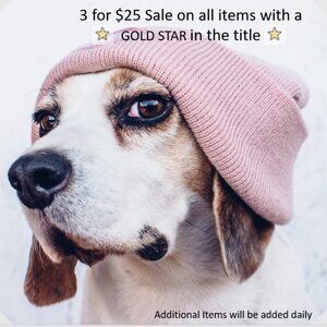𝅺⭐️ 3 Items for $25 ⭐️ on all items with a  GOLD STAR in the title